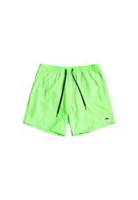 Szorty kąpielowe dziecięce Quiksilver Everyday 13". Kolor: zielony. Materiał: poliester, materiał
