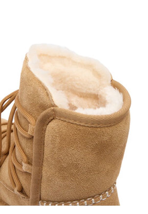 DeeZee Śniegowce DZN-010 Brązowy. Kolor: brązowy. Materiał: materiał