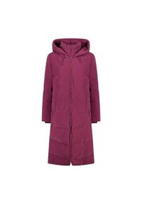Kurtka uniwersalna damska CMP 32K3106C913. Typ kołnierza: kaptur. Kolor: różowy. Materiał: syntetyk. Długość: długie #1