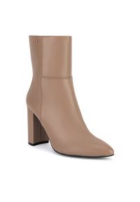 MEXX Botki MI001714343W Beżowy. Kolor: beżowy. Materiał: skóra #4