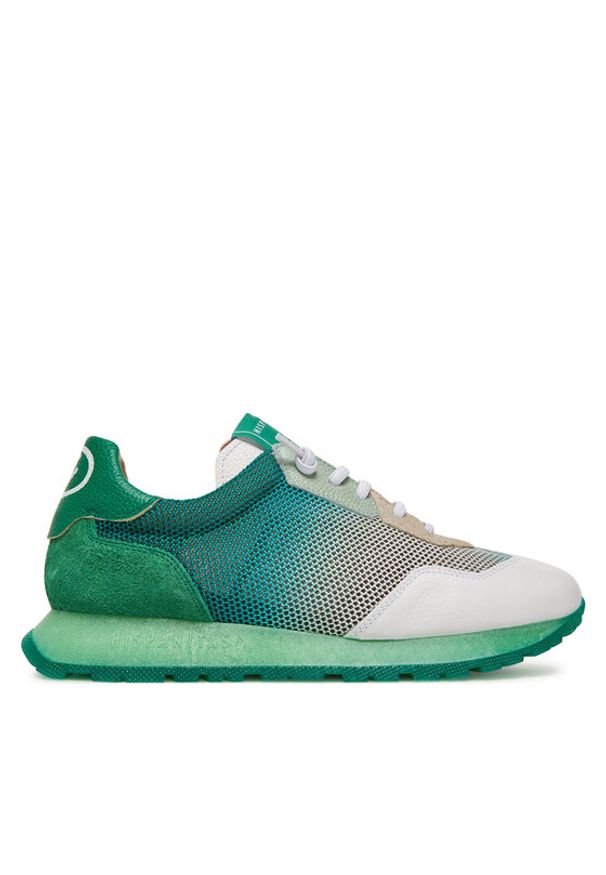 Hispanitas Sneakersy BHV253869 Zielony. Kolor: zielony. Materiał: materiał