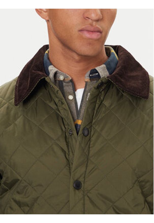 Barbour Kurtka przejściowa MQU0001OL91 Khaki Regular Fit. Kolor: brązowy. Materiał: syntetyk