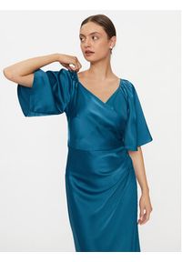 YAS Sukienka koktajlowa 26031519 Niebieski Regular Fit. Kolor: niebieski. Materiał: syntetyk. Styl: wizytowy #4