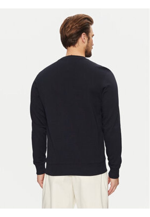 TOMMY HILFIGER - Tommy Hilfiger Bluza Essential MW0MW37237 Granatowy Regular Fit. Kolor: niebieski. Materiał: bawełna