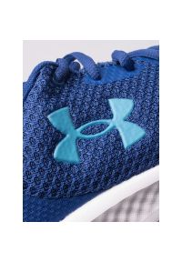 Buty Under Armour M 3024878-400 niebieskie. Okazja: na co dzień. Kolor: niebieski. Materiał: materiał. Szerokość cholewki: normalna #11