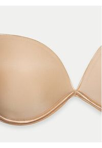 Wonderbra Biustonosz push-up WB008144 Beżowy. Kolor: beżowy. Materiał: syntetyk. Rodzaj stanika: push-up #2