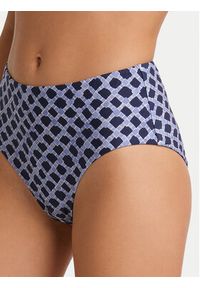 Seafolly Dół od bikini Marseille 40646-301 Granatowy. Kolor: niebieski. Materiał: syntetyk #3