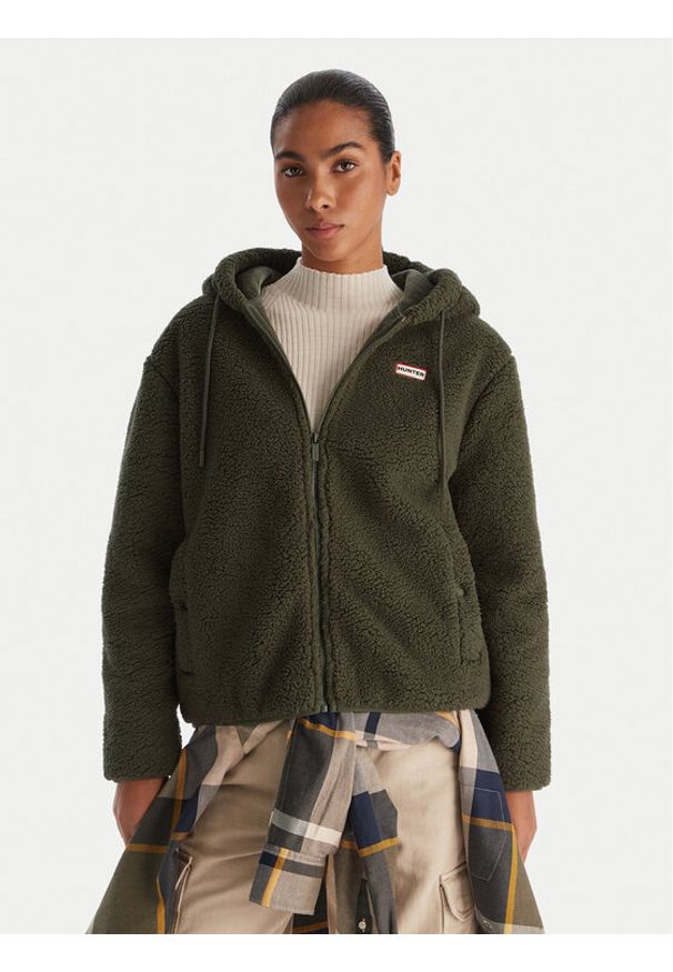 Hunter Polar Bonelle HARW0053242 Zielony Relaxed Fit. Kolor: zielony. Materiał: syntetyk