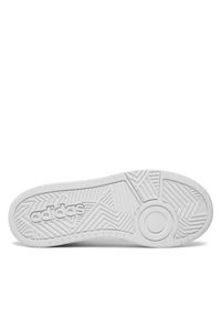Adidas - adidas Sneakersy Hoops 3.0 Mid K GW0401 Biały. Kolor: biały. Materiał: skóra #3