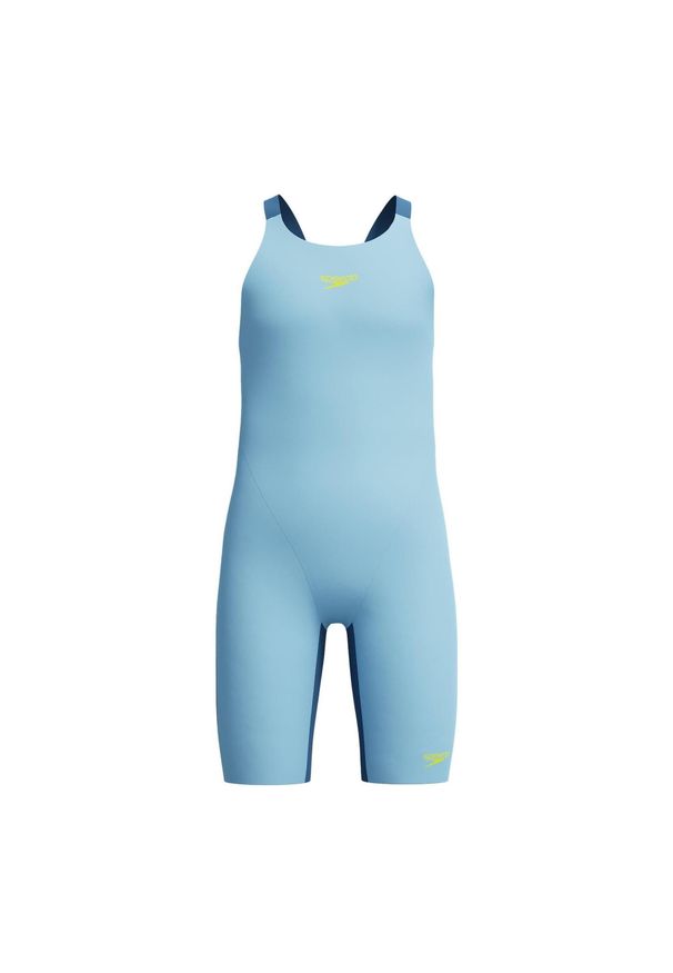 Strój startowy pływacki dla dziewczynek Speedo Endurance Max OpenBack. Kolor: niebieski