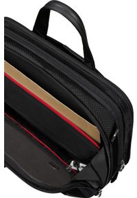 Samsonite 147141 1041 15.6'' PRO-DLX 6 czarny. Kolor: czarny. Materiał: skóra, materiał. Wzór: kolorowy. Styl: elegancki, biznesowy #3