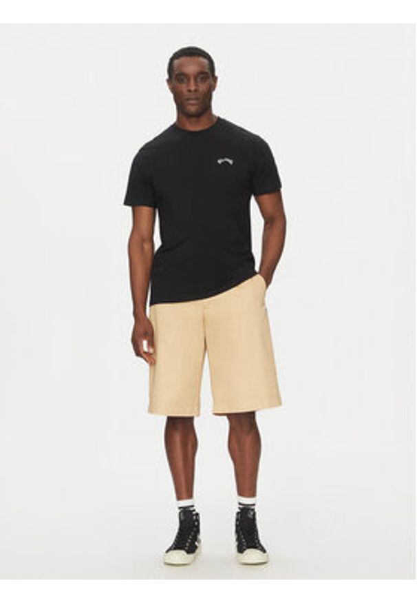 Billabong T-Shirt EBYKT00100 Czarny Regular Fit. Kolor: czarny. Materiał: bawełna