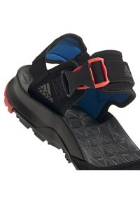 Adidas - Sandały adidas Cyprex Ultra Ii M GZ9209 czarne. Zapięcie: rzepy. Kolor: czarny. Materiał: materiał, syntetyk. Wzór: paski #6