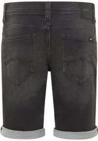 Mustang - MĘSKIE SZORTY MUSTANG Chicago Shorts Z Denim Black 1015693 4000 881. Materiał: denim