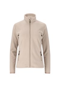 Damska bluza dresowa Whistler Cocoon. Kolor: beżowy. Materiał: polar, dresówka. Sport: turystyka piesza #1