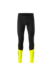 GONSO - Legginsy Gonso Essential Softshell. Kolor: żółty, wielokolorowy, zielony. Materiał: softshell. Sport: kolarstwo #1