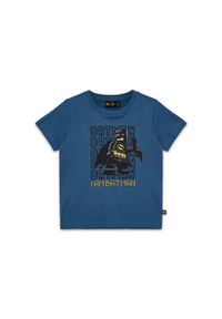 Koszulka Dziecięca LEGO BATMAN Tano 600 Niebieska. Kolor: niebieski. Wzór: motyw z bajki #1