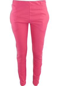WE THE PEOPLE - Spodnie treningowe Diana Light Fuchsia - Komfort i Styl. Kolor: różowy. Materiał: poliester, bawełna. Długość: długie