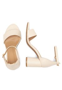 Jenny Fairy Sandały BROOK WSS20870-01 Écru. Materiał: skóra #5