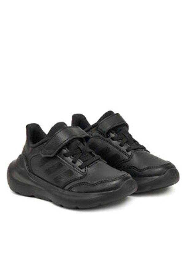 Adidas - adidas Sneakersy Tensaur Run 3.0 JP9643 Czarny. Kolor: czarny. Materiał: skóra. Sport: bieganie