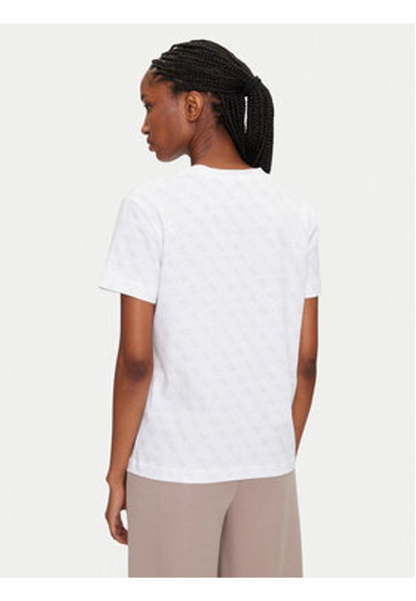 Guess T-Shirt V5GI16 I3Z14 Biały Regular Fit. Kolor: biały. Materiał: bawełna