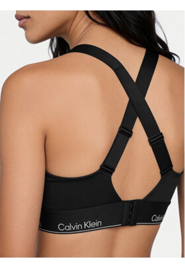 Calvin Klein Performance Biustonosz sportowy LVGWS5K137 Czarny. Kolor: czarny. Materiał: syntetyk