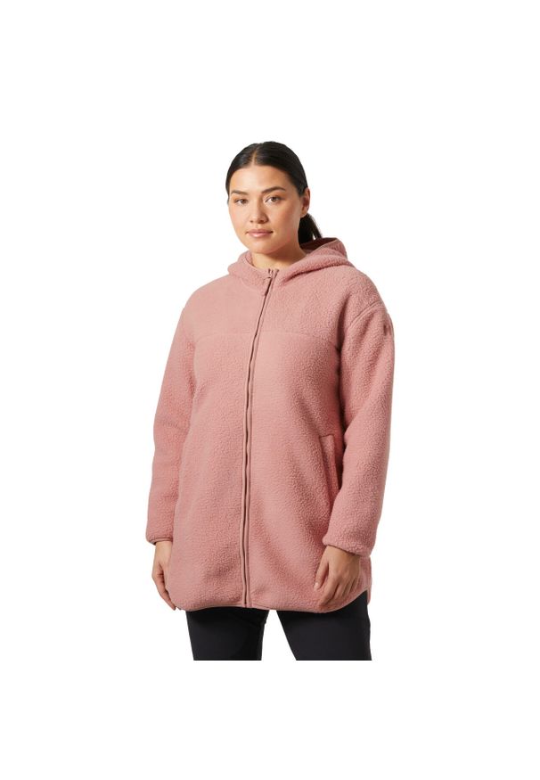 Damska bluza dresowa Helly Hansen Maude Pile. Kolor: różowy. Materiał: dresówka