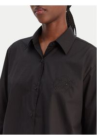 TOMMY HILFIGER - Tommy Hilfiger Koszula WW0WW48190 Czarny Regular Fit. Kolor: czarny. Materiał: bawełna #3