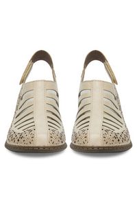 Rieker Sandały CEO-40959-60 Szary. Kolor: szary. Materiał: skóra #6