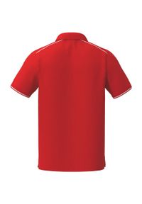 ERIMA - Polo Erima CMPT. Typ kołnierza: polo. Kolor: czerwony, biały, wielokolorowy. Materiał: tkanina. Sport: fitness, piłka nożna