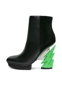 United Nude Botki Glam Square 107500116 Czarny. Kolor: czarny #5