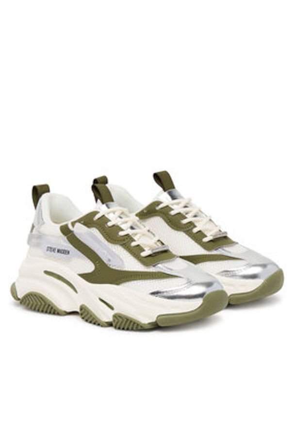 Steve Madden Sneakersy SM11004652 Kolorowy. Materiał: skóra. Wzór: kolorowy