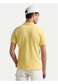 Polo Ralph Lauren Polo 710536856450 Żółty Slim Fit. Typ kołnierza: polo. Kolor: żółty. Materiał: bawełna #4