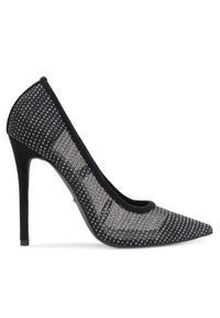 DeeZee Szpilki JENNIFER KL-HT92831-78 Czarny. Kolor: czarny. Materiał: materiał. Obcas: na szpilce