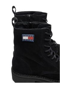 Tommy Jeans Trzewiki Urban EN0EN02630 Czarny. Kolor: czarny. Materiał: zamsz, skóra #3
