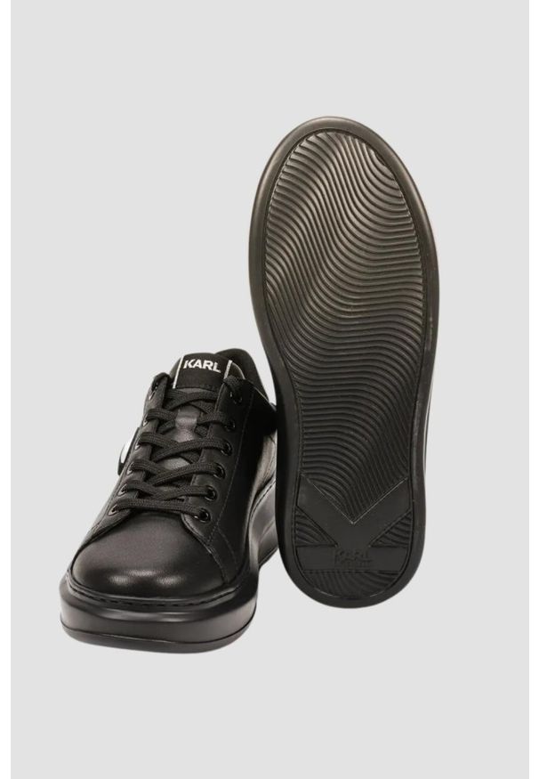 Karl Lagerfeld - KARL LAGERFELD Czarne sneakersy KAPRI Karl NFT Lo Lace, Rozmiar 41. Kolor: czarny