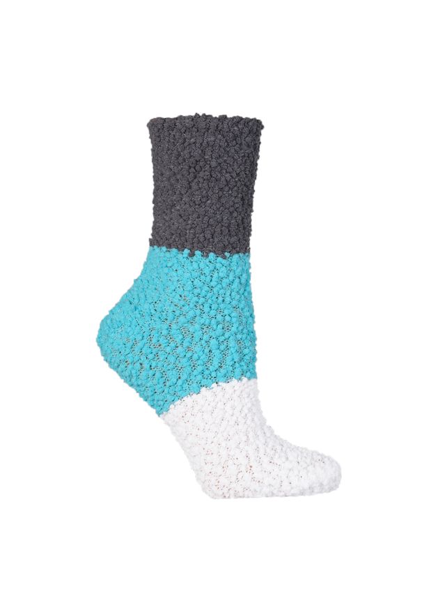 Kolorowe Ciepłe Damskie Skarpetki Moraj 1 Para. Materiał: skóra, materiał. Wzór: kolorowy