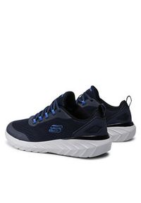 skechers - Skechers Sneakersy Decodus 232288/NVY Granatowy. Kolor: niebieski. Materiał: materiał