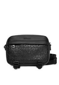 Hugo - HUGO Saszetka 50547406 Czarny. Kolor: czarny. Materiał: skóra #2