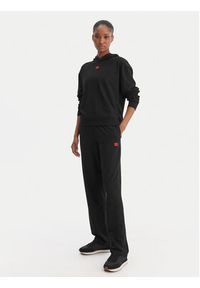 Hugo - HUGO Bluza Signature 50556816 Czarny Regular Fit. Kolor: czarny. Materiał: bawełna #4
