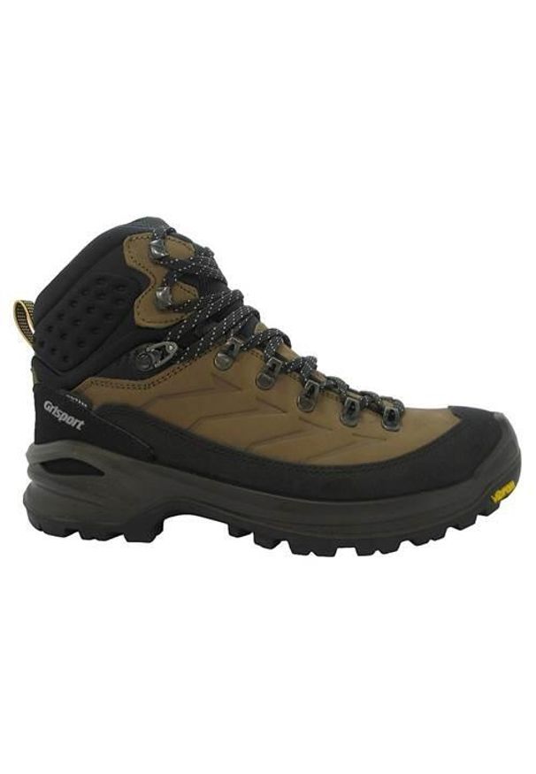 Buty trekkingowe męskie Grisport Marrone Scuro Nabuk. Wysokość cholewki: za kostkę. Zapięcie: sznurówki. Kolor: brązowy. Materiał: guma, skóra, tkanina, materiał, syntetyk. Szerokość cholewki: normalna