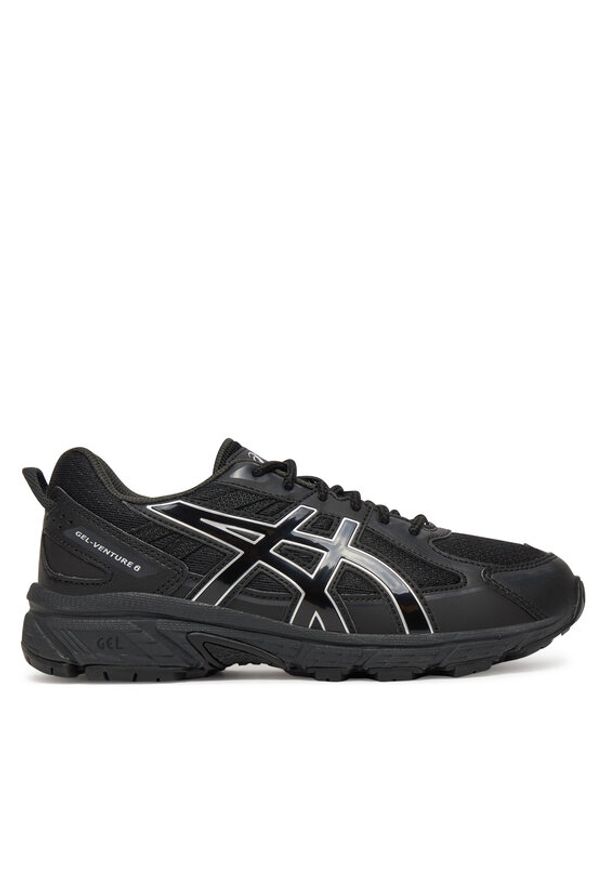 Asics Sneakersy Gel-Venture 6 Gs 1204A162 Czarny. Kolor: czarny. Materiał: materiał