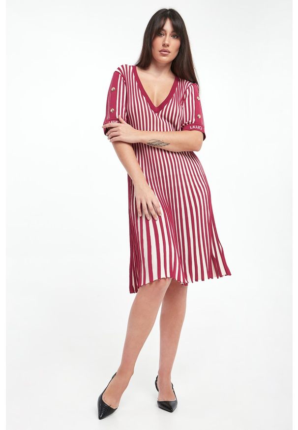 Liu Jo - Sukienka damska midi LIU JO. Długość: midi