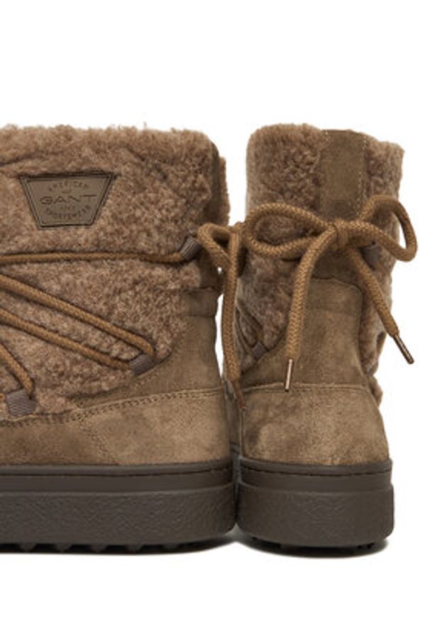GANT - Gant Śniegowce 31541101 Brązowy. Kolor: brązowy. Materiał: wełna