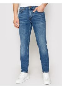 TOMMY HILFIGER - Tommy Hilfiger Jeansy Denton MW0MW15603 Niebieski Straight Fit. Kolor: niebieski