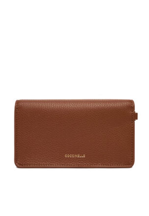 Coccinelle Torebka SSL Coccinelle C-Me E5 SSL 19 03 01 Brązowy. Kolor: brązowy. Materiał: skórzane