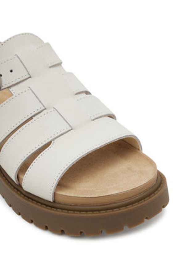 Timberland Sandały TB0A2Q1PEX41 Biały. Kolor: biały. Materiał: skóra
