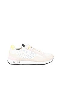 North Sails Sneakersy "Hitch" | RW-04 BRINK-062 | Hitch | Kobieta | Biały, Żółty, Różowy. Kolor: różowy, biały, wielokolorowy, żółty. Materiał: materiał, skóra. Wzór: kolorowy, aplikacja