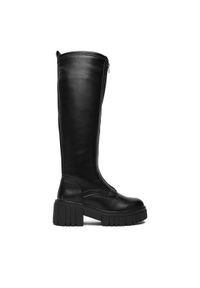 DeeZee Kozaki 13130-8 Czarny. Kolor: czarny. Materiał: syntetyk, materiał