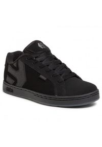 Buty Męskie na deskorolkę Etnies Fader – Black Dirty Wash. Kolor: czarny. Sport: skateboard #1